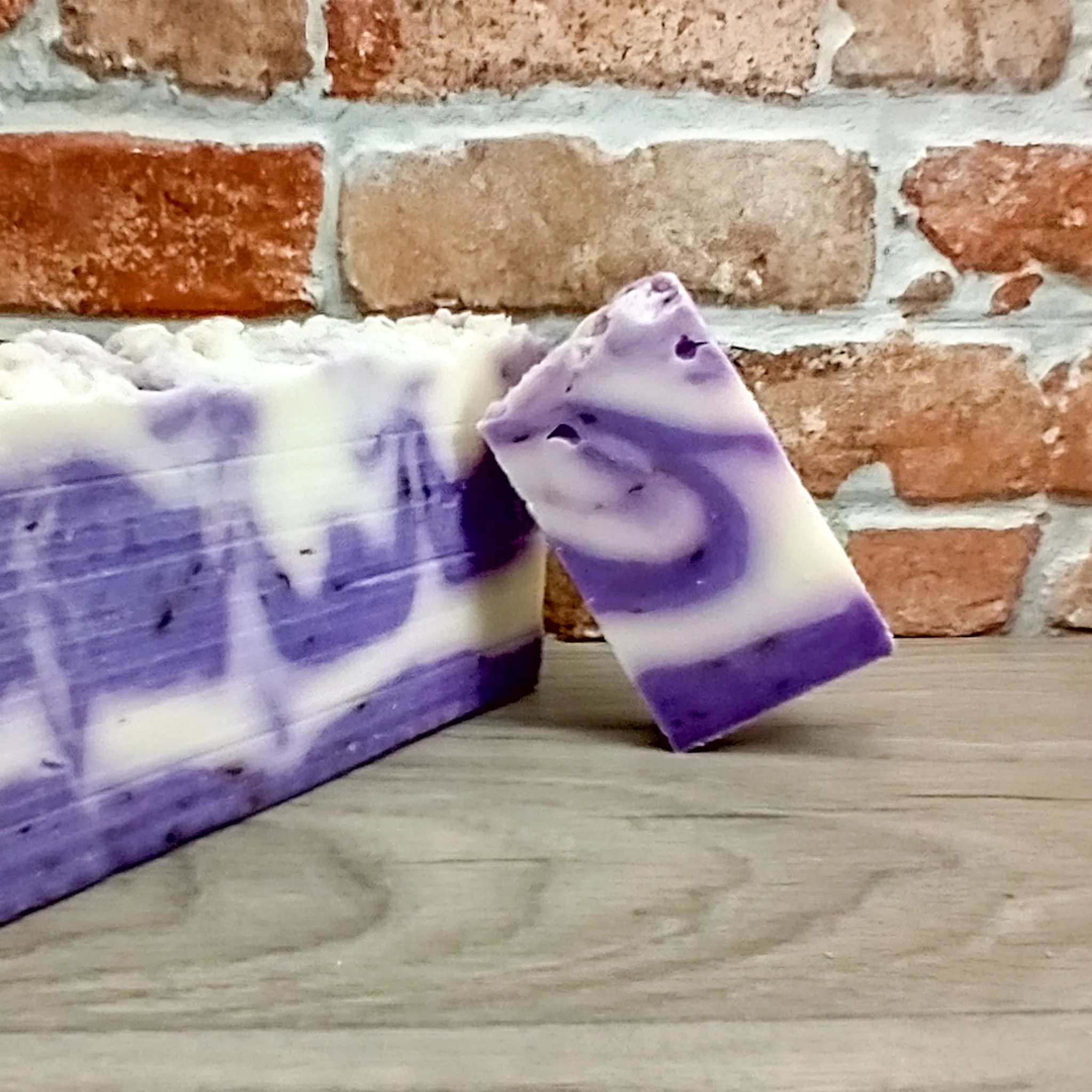 Lavender & Olive Oil Soap Slice