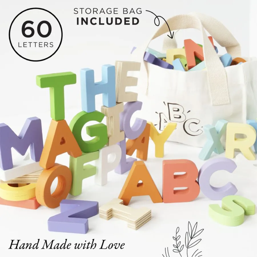 Le Toy Van - Petilou Uppercase Letters & Bag