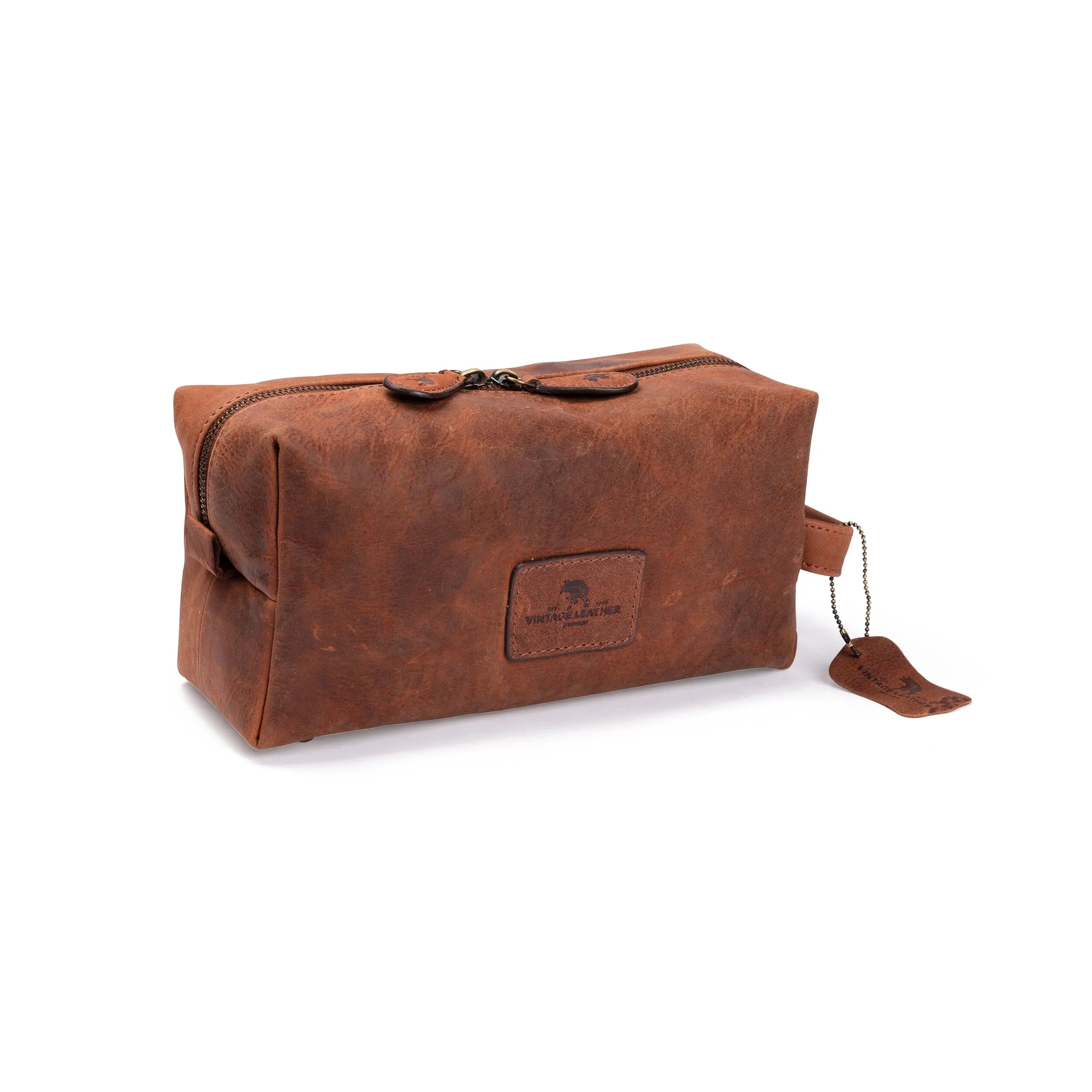 Leather Toiletry Bag - Barker