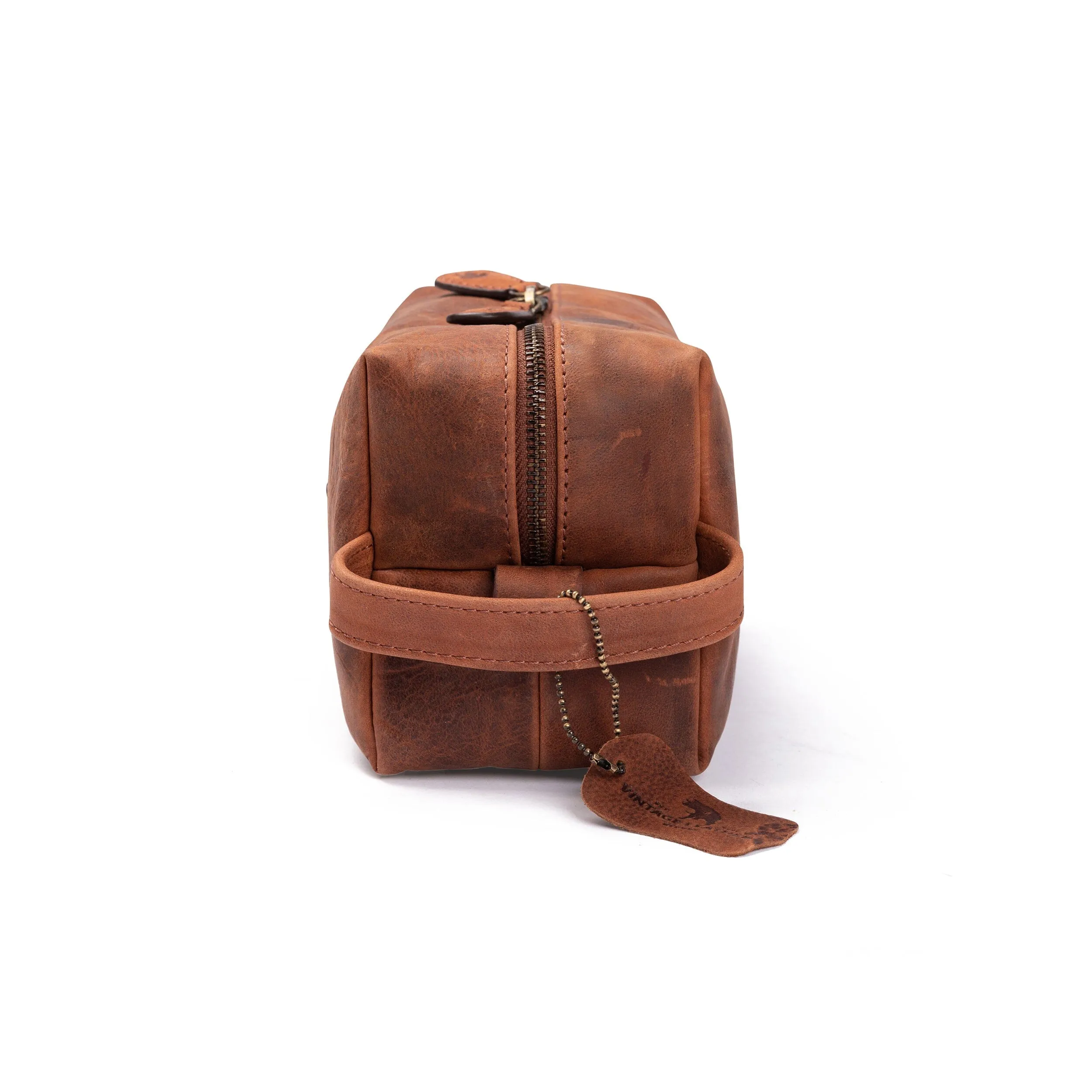 Leather Toiletry Bag - Barker