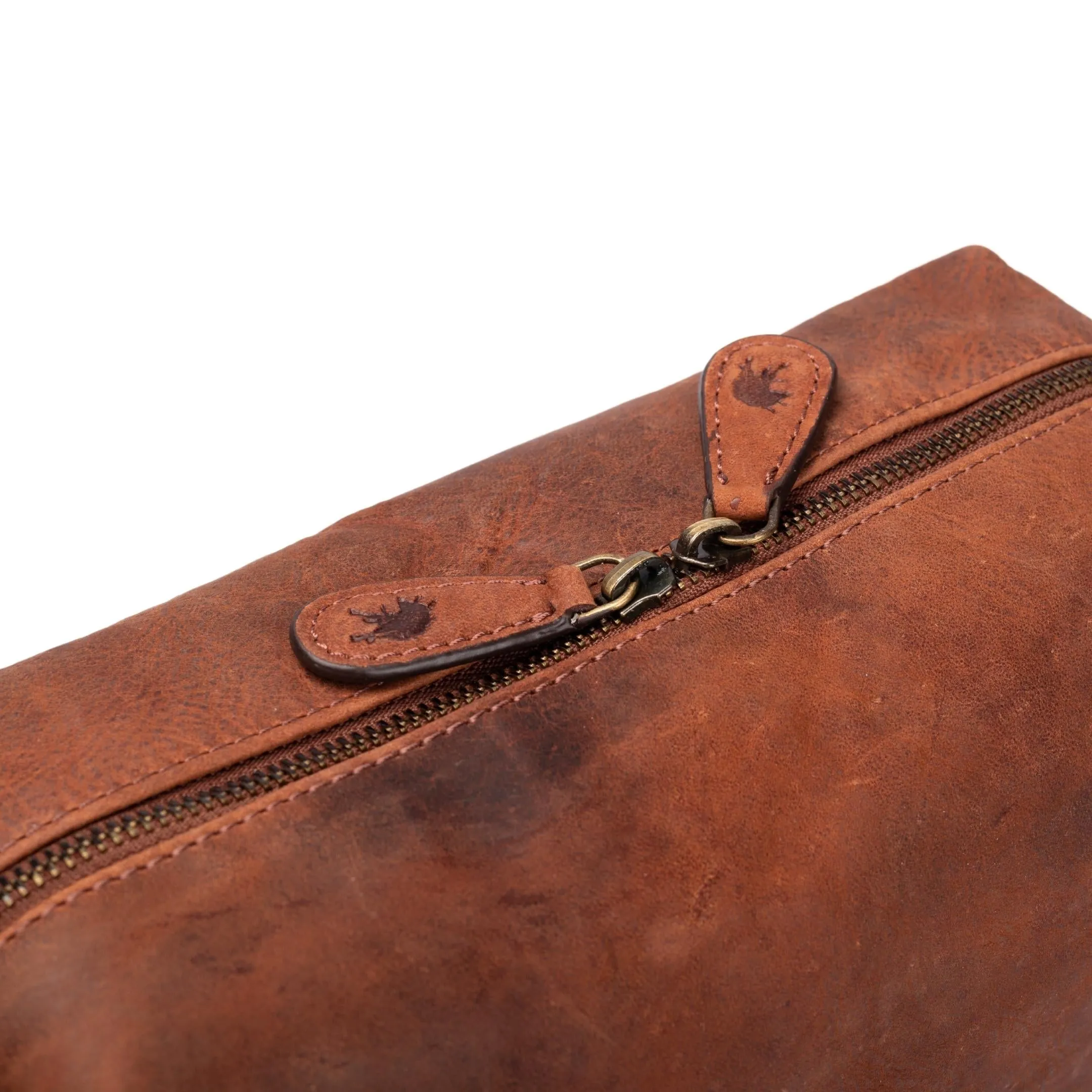 Leather Toiletry Bag - Barker