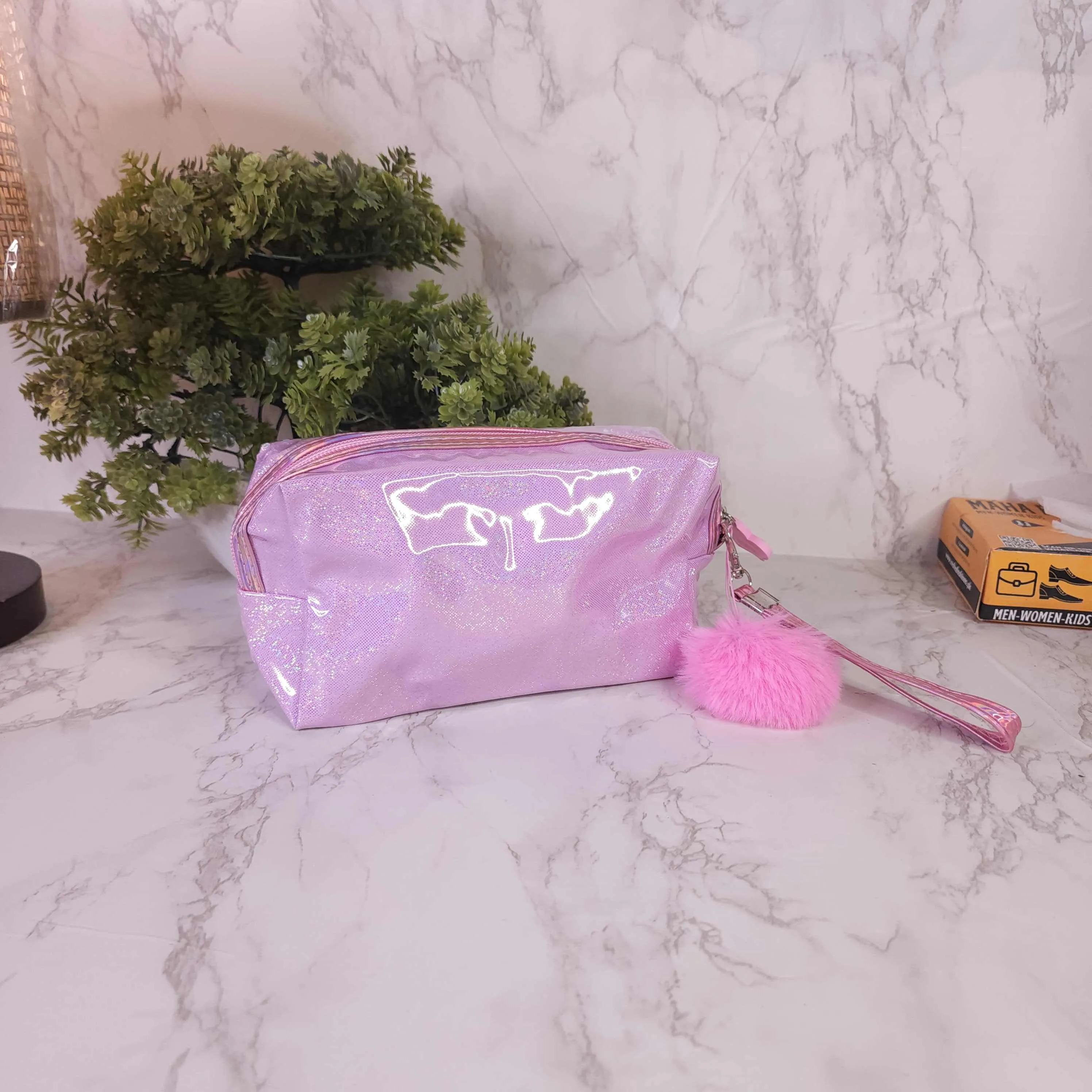 Light Pink Cosmetic Pouches