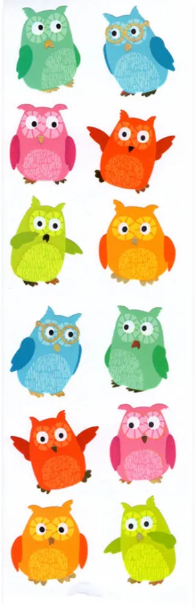 Limited Edition Fancy Owls