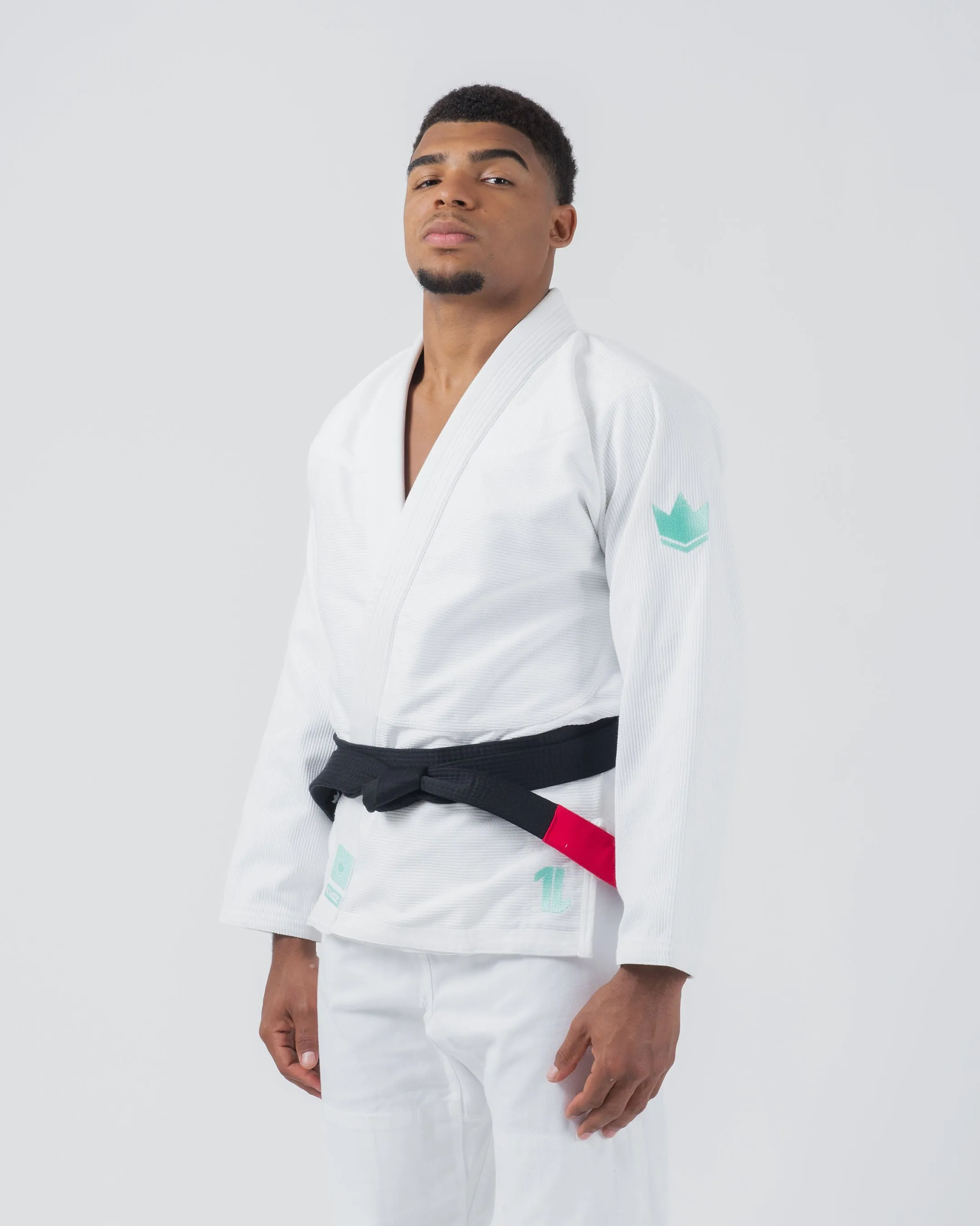 Limited Edition - The ONE Jiu Jitsu Gi - Sage Mint Edition - White