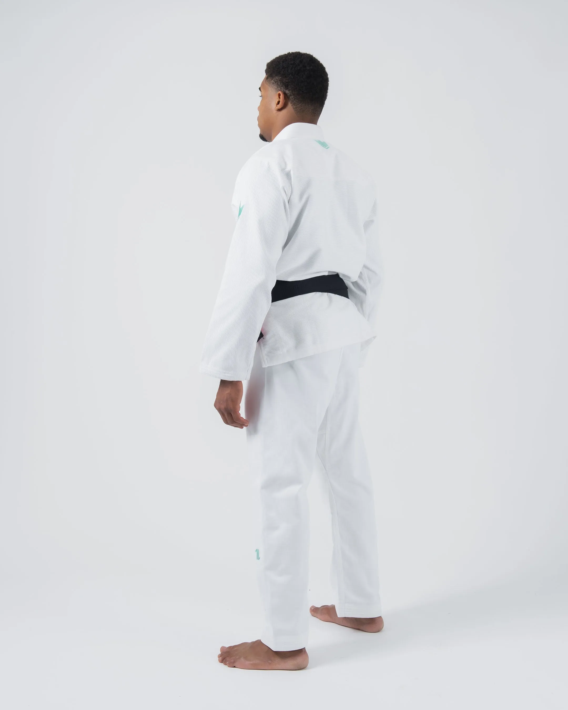 Limited Edition - The ONE Jiu Jitsu Gi - Sage Mint Edition - White