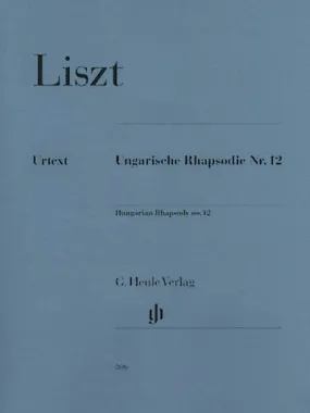 Liszt, ed. Herttrich – Hungarian Rhapsody No. 12 – Piano