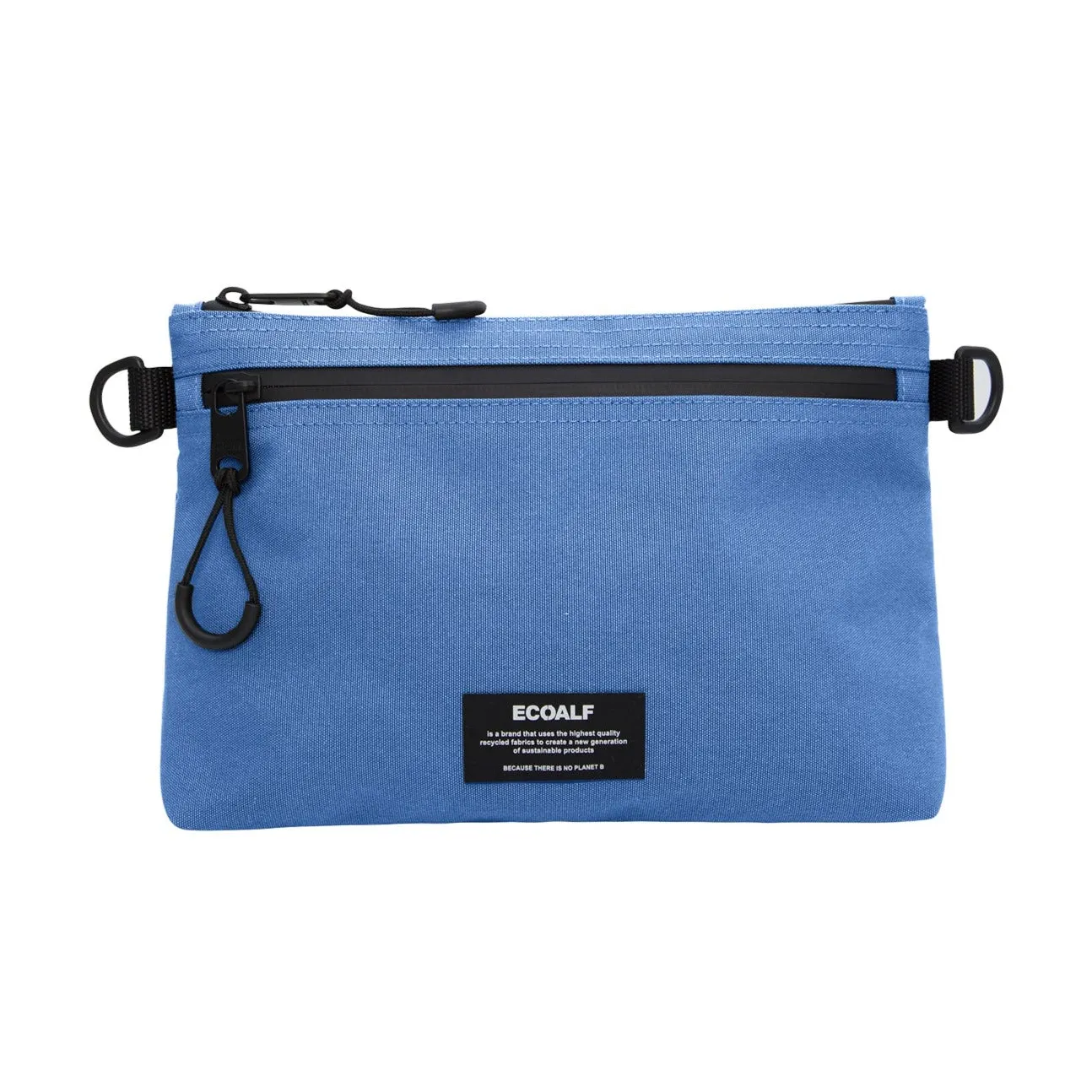 Lupita Double Zipper Bag - French Blue