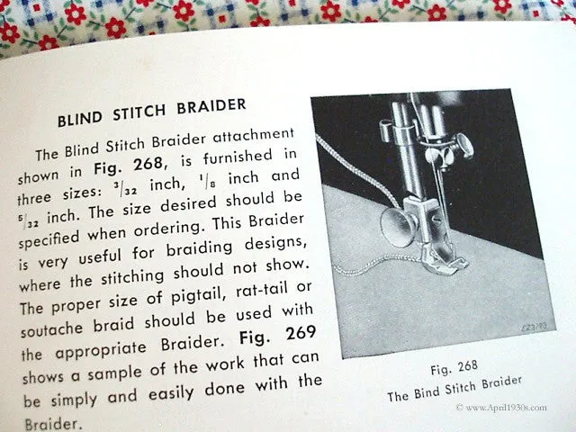 Machine Sewing Book, Singer 1957