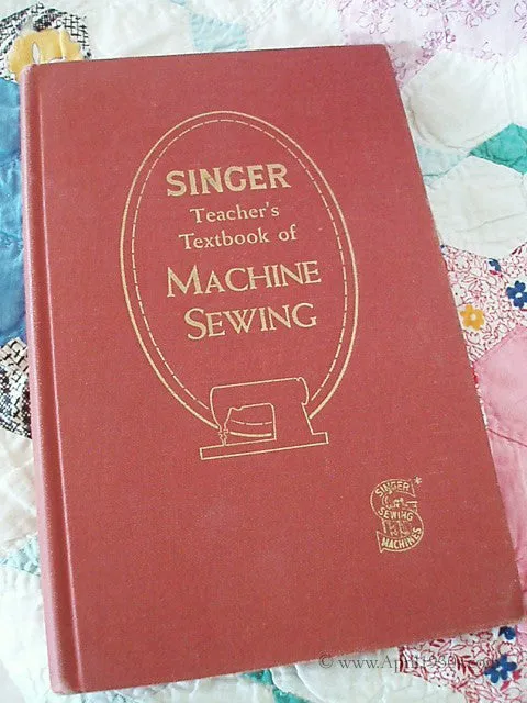 Machine Sewing Book, Singer 1957