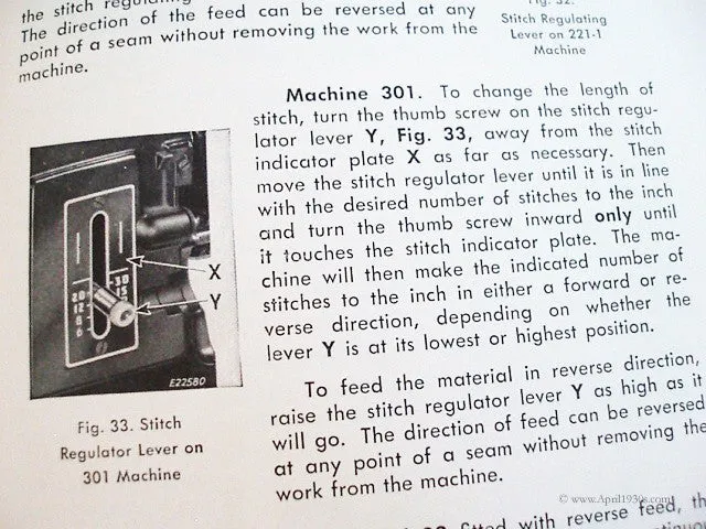 Machine Sewing Book, Singer 1957