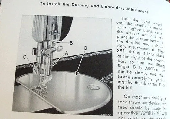 Machine Sewing Book, Singer 1957