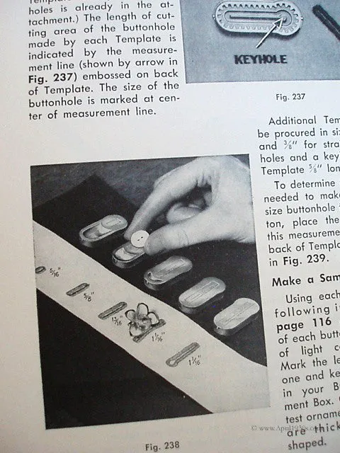 Machine Sewing Book, Singer 1957