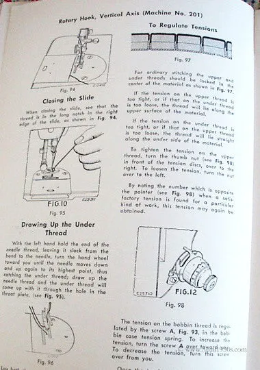 Machine Sewing Book, Singer 1957