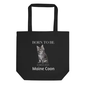 Maine Coon Cat, sustainable Tote Bag