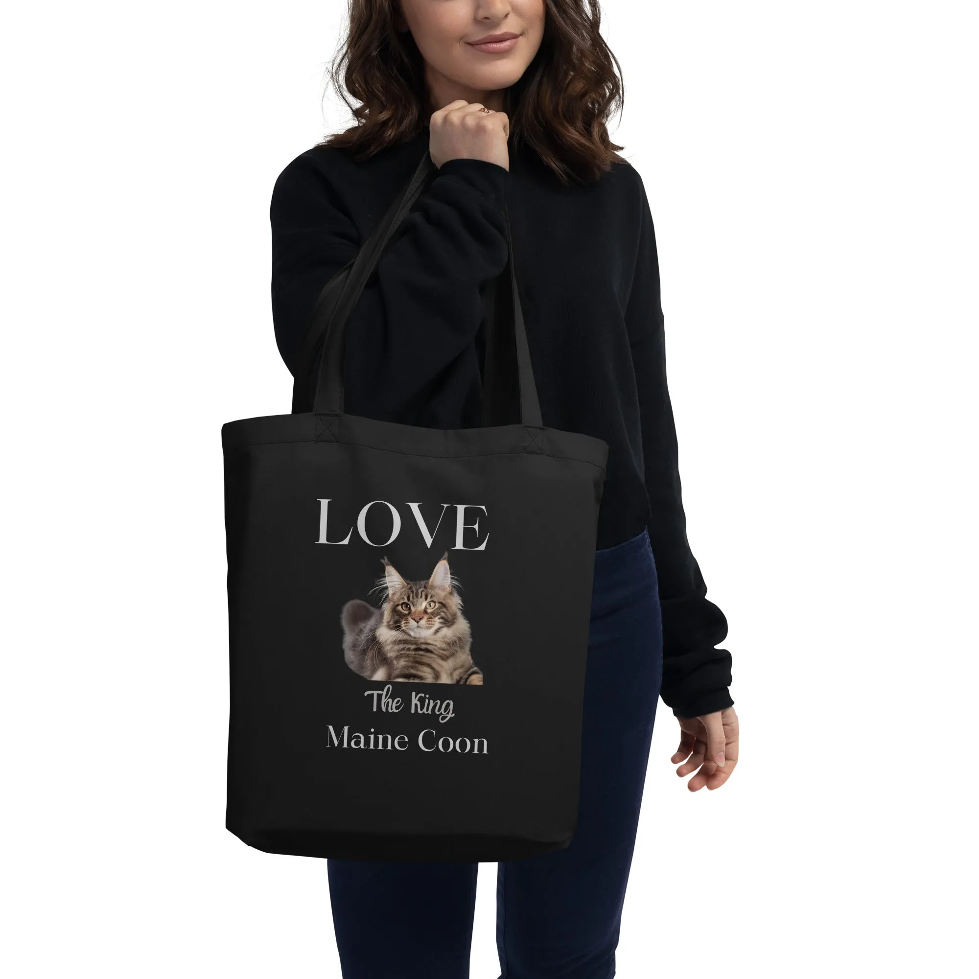 Maine Coon, organic Tote Bag