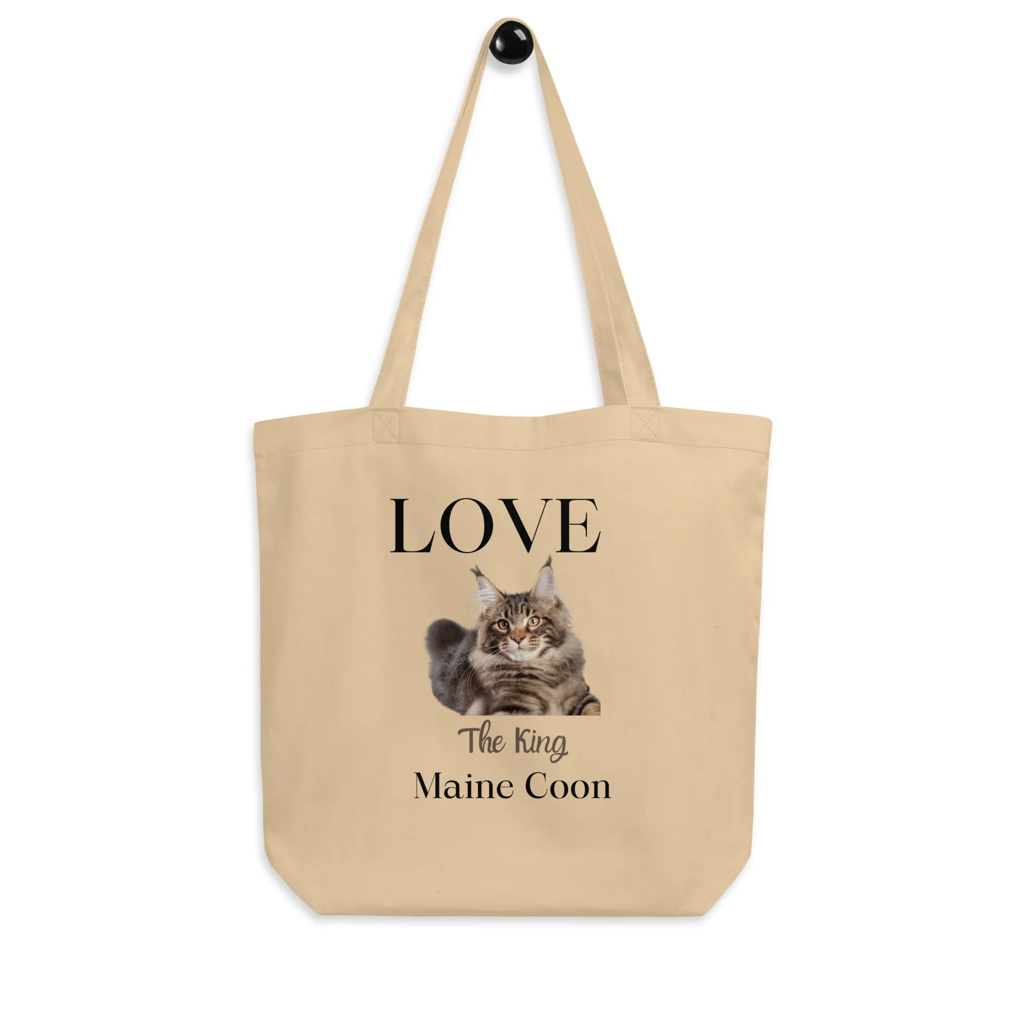 Maine Coon, organic Tote Bag