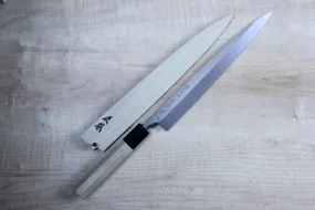 Masamoto HA Series Honyaki Blue Steel No.2 Yanagiba (240mm to 330mm, 4 sizes)