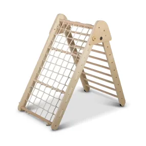 Mezzo Folding Scramble Climbing Frame - Varnished