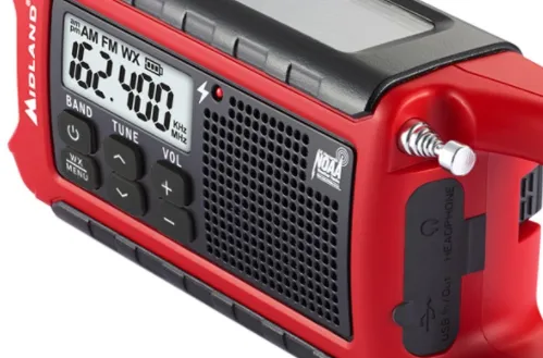 Midland E Ready Compact Emergency Crank WX Radio (ER210)