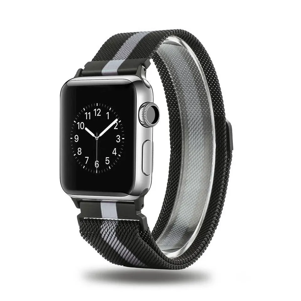 Milanese Loop Band For Apple Watch Multiple Prints Available