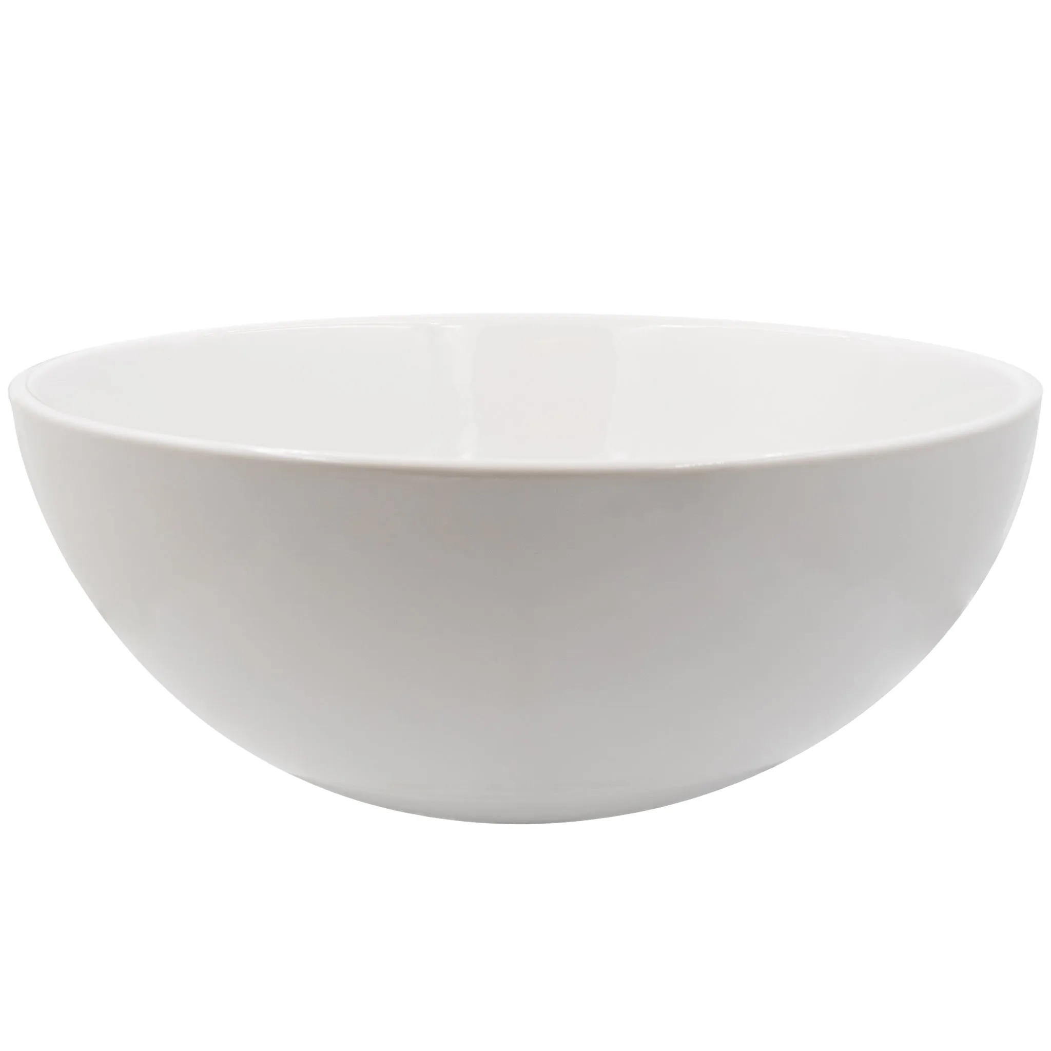 Mini 12" Round White Porcelain Vessel Bath Sink Series, NP-208206