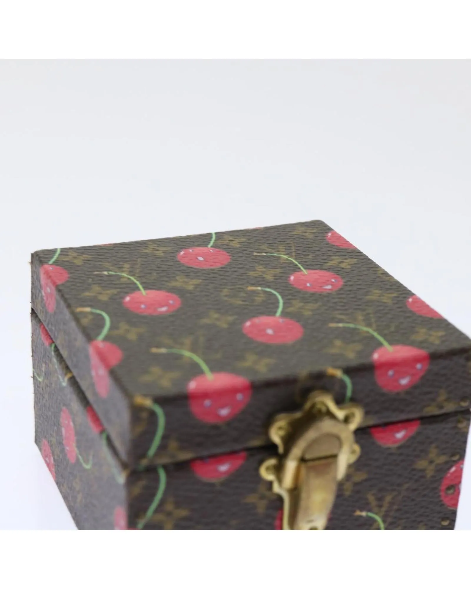 Monogram Cherry Blossom Jewelry Box