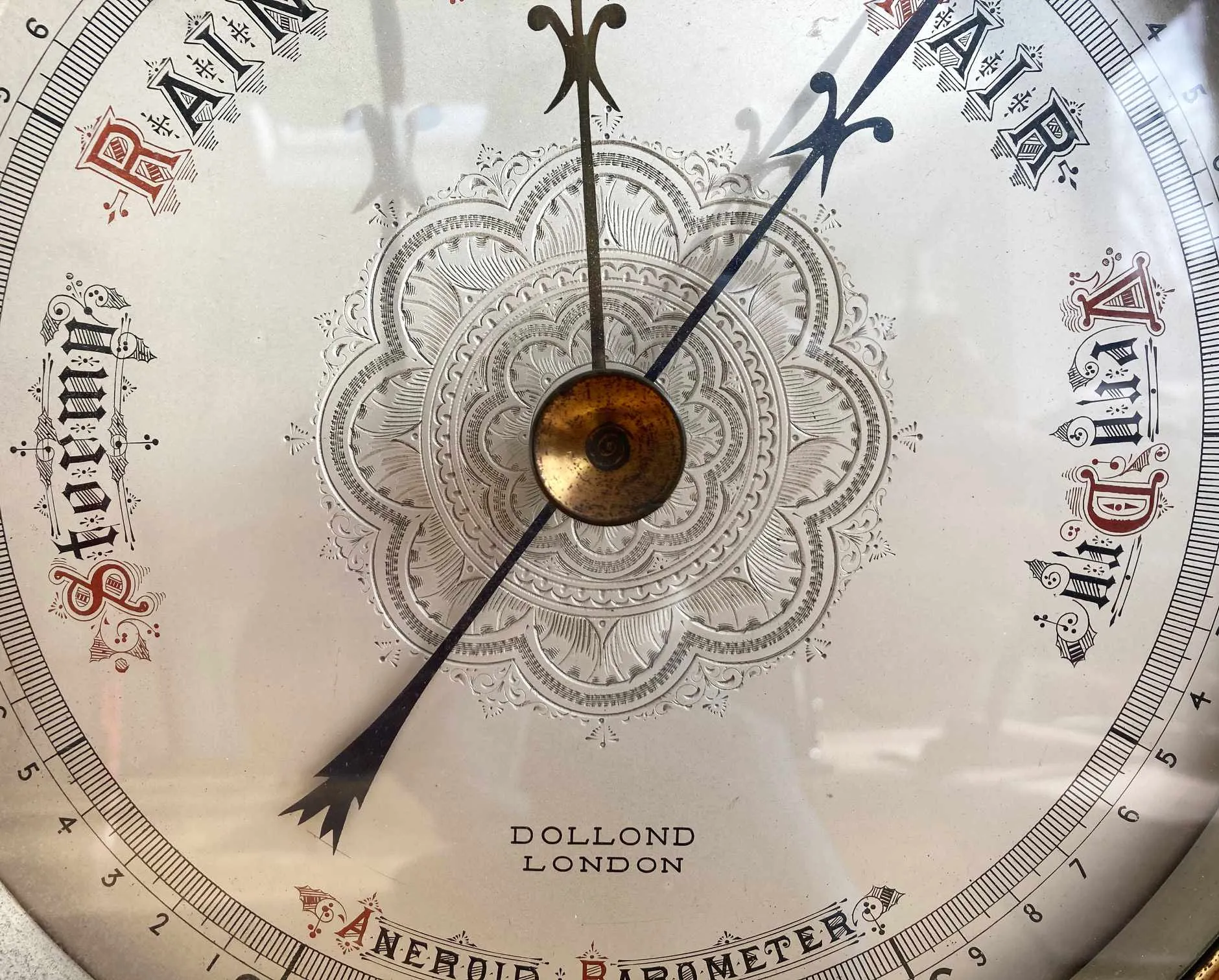 Monumental Victorian Exhibition Aneroid Barometer by Dollond of London