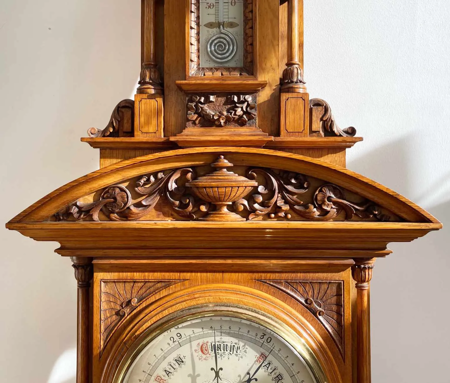 Monumental Victorian Exhibition Aneroid Barometer by Dollond of London