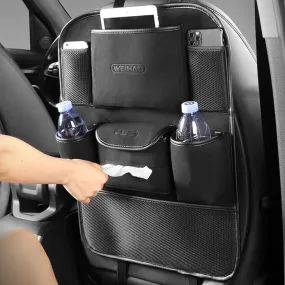 Multi-Pocket Car Back Seat Storage Organizer