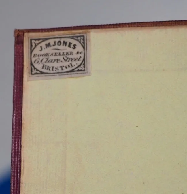 My Own Library. Tilt's Handbooks for Children.The Little Library.6 volumes.Original wooden case. ISABELLA CHILD, W.MAY AND C[harles] WILLIAMS Publication Date: 1835. >>MINIATURE BOOKS<<