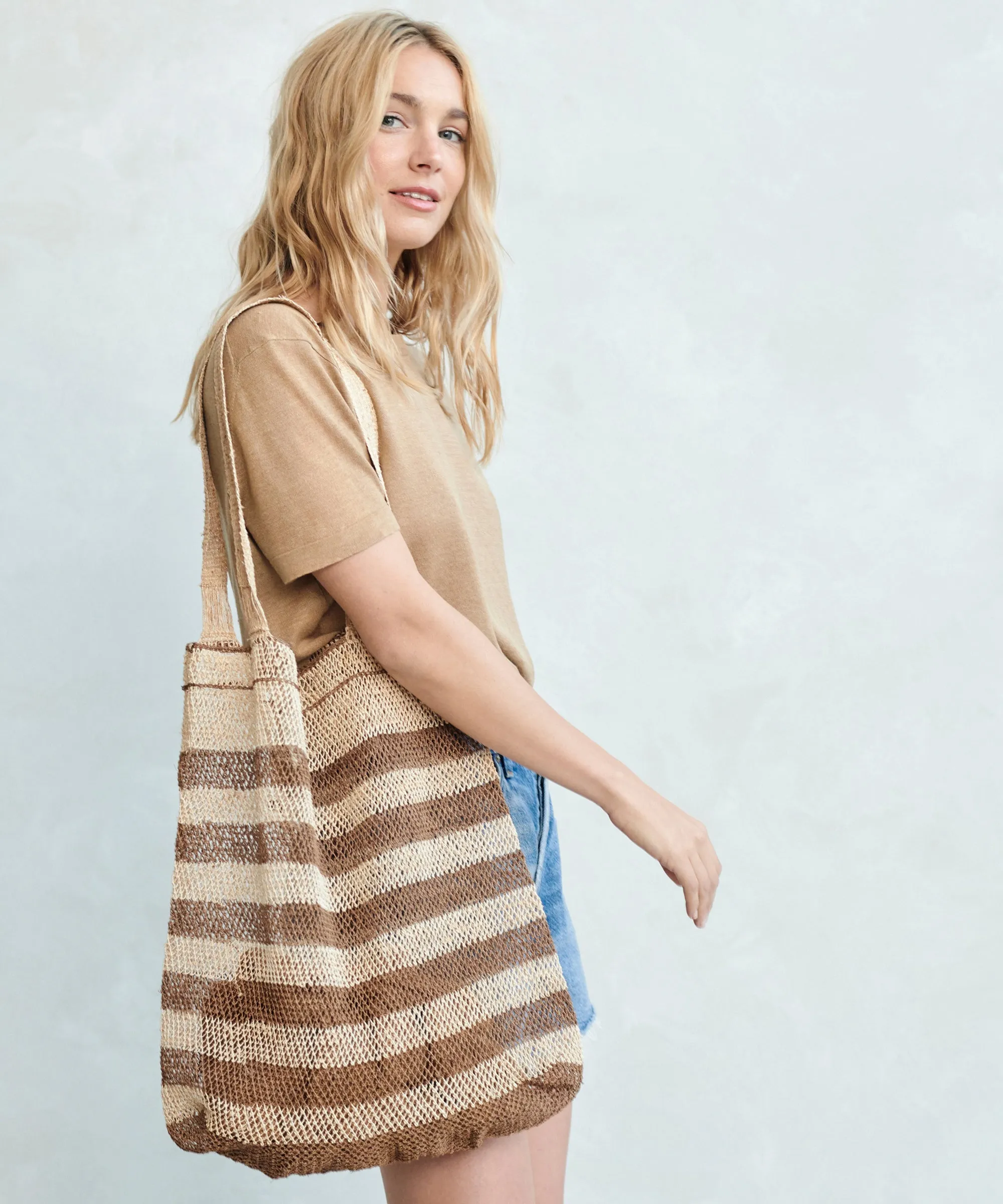 Natural Lao Vine Tote