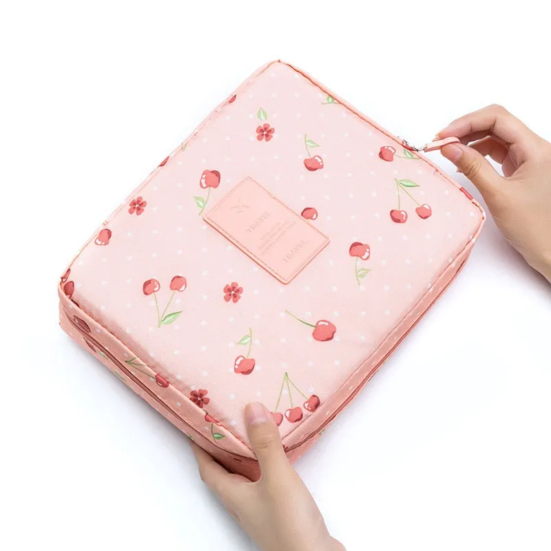 New Waterproof Wash Bag Cosmetic Bag Fashion Multi-function Oxford Travel Storage Makeup Bag