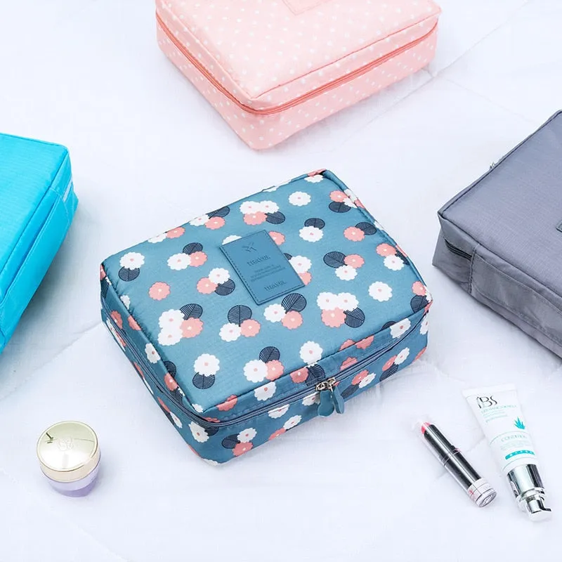 New Waterproof Wash Bag Cosmetic Bag Fashion Multi-function Oxford Travel Storage Makeup Bag