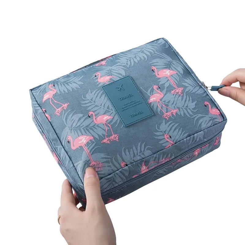 New Waterproof Wash Bag Cosmetic Bag Fashion Multi-function Oxford Travel Storage Makeup Bag