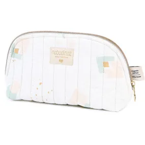 nobodinoz Holiday Vanity Case Aqua Eclipse / White