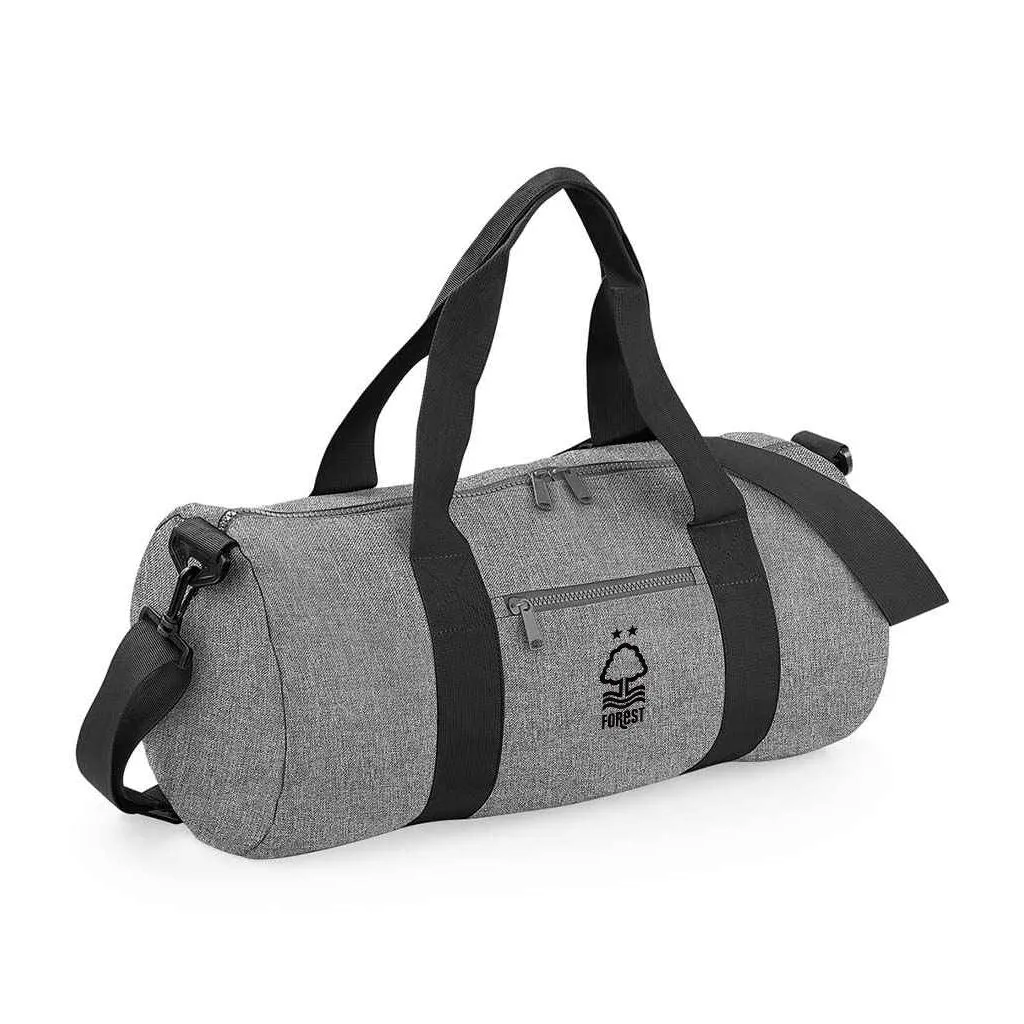 Nottingham Forest Grey Barrel Bag