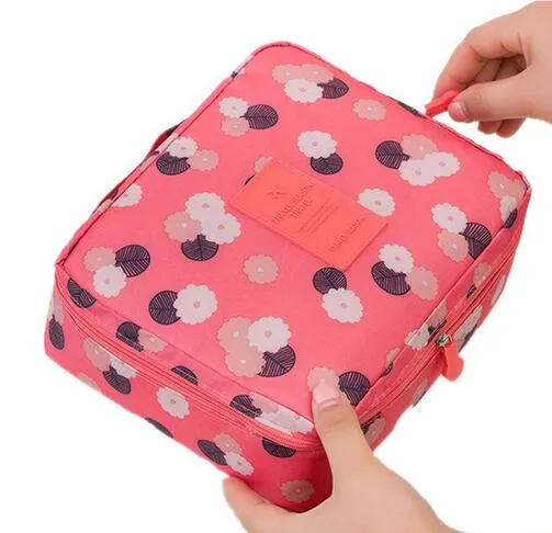 Nylon Casual Style Soft Look Makeup Pouch For Women Fashion