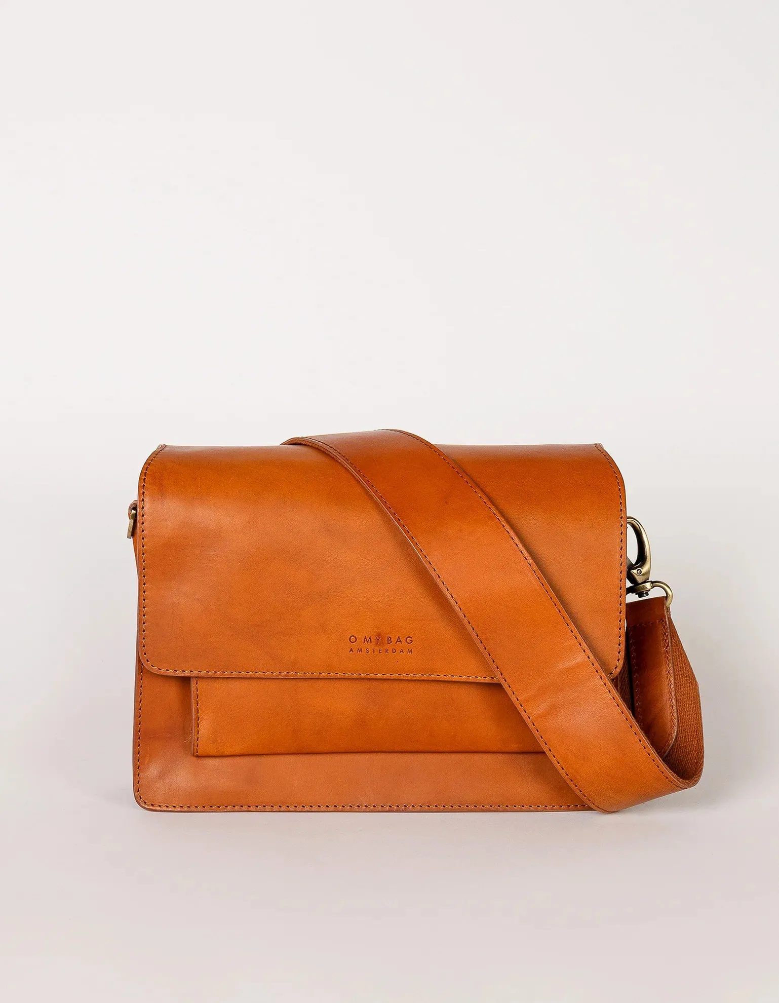 O My Bag - Harper - Cognac Classic leather