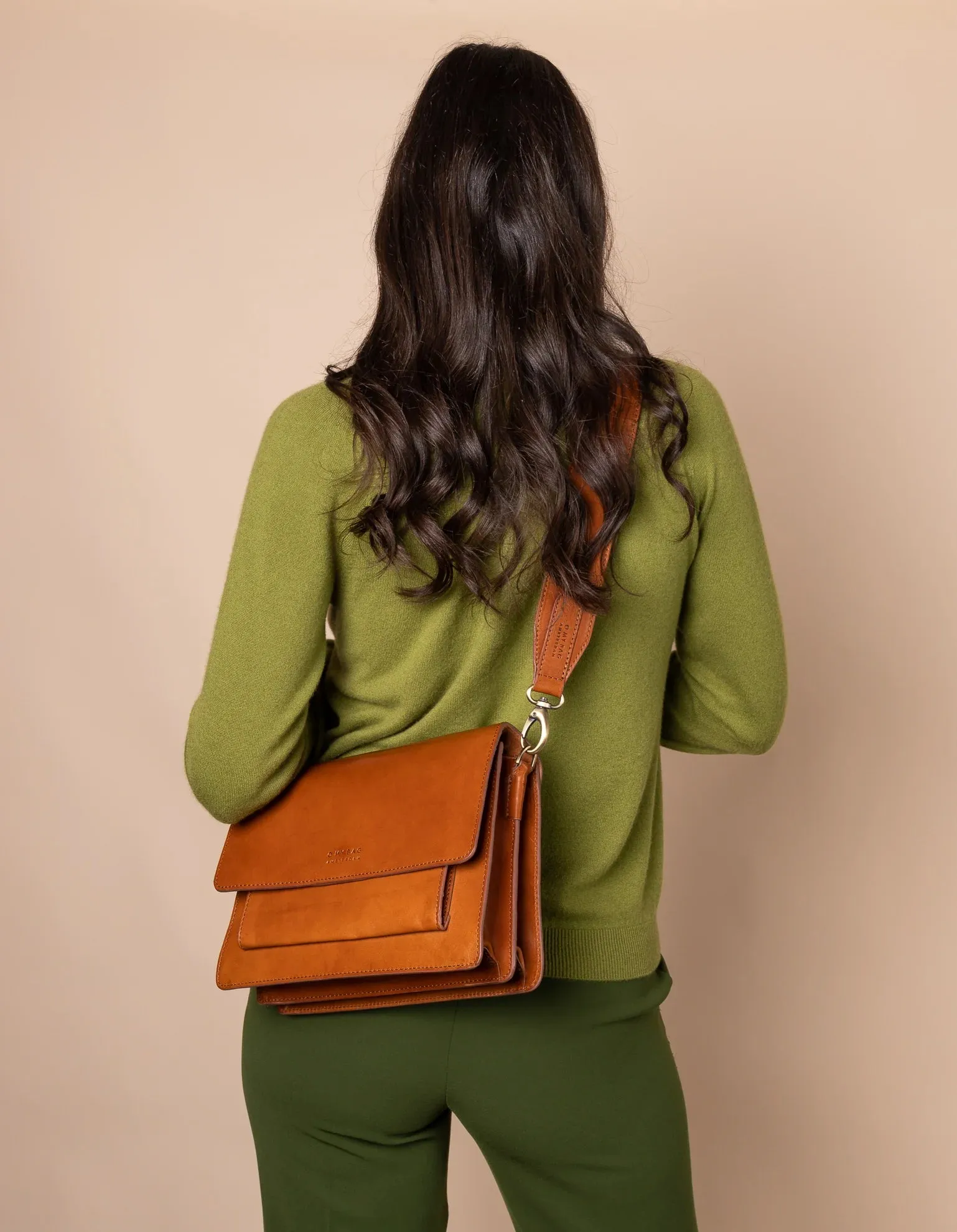 O My Bag - Harper - Cognac Classic leather