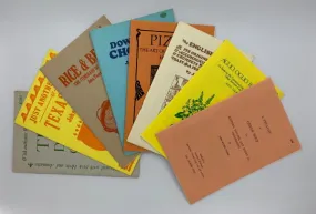 OP: Eight Single Subject Pamphlets by John Thorne (signed)