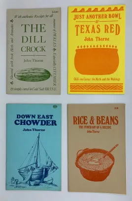 OP: Eight Single Subject Pamphlets by John Thorne (signed)