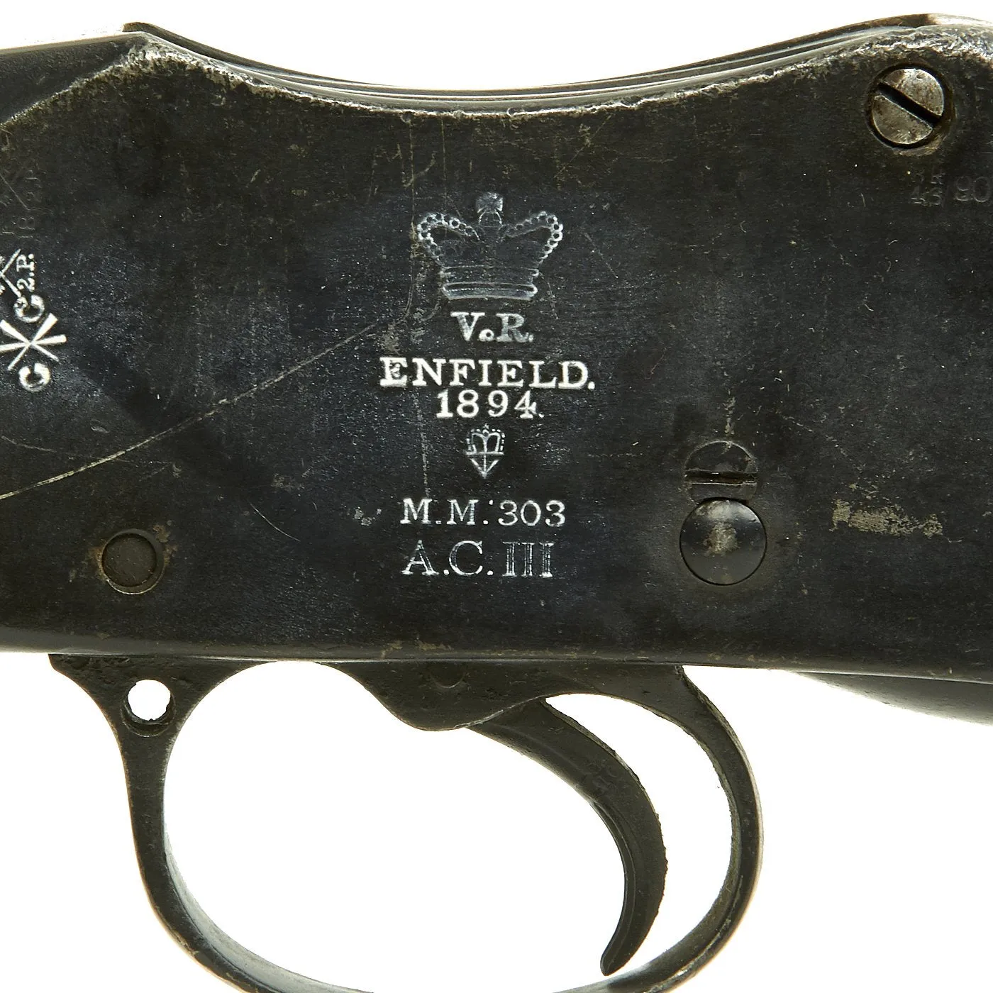 Original British Martini-Metford .303 A.C.III Artillery Carbine by Enfield dated 1881 Converted in 1894