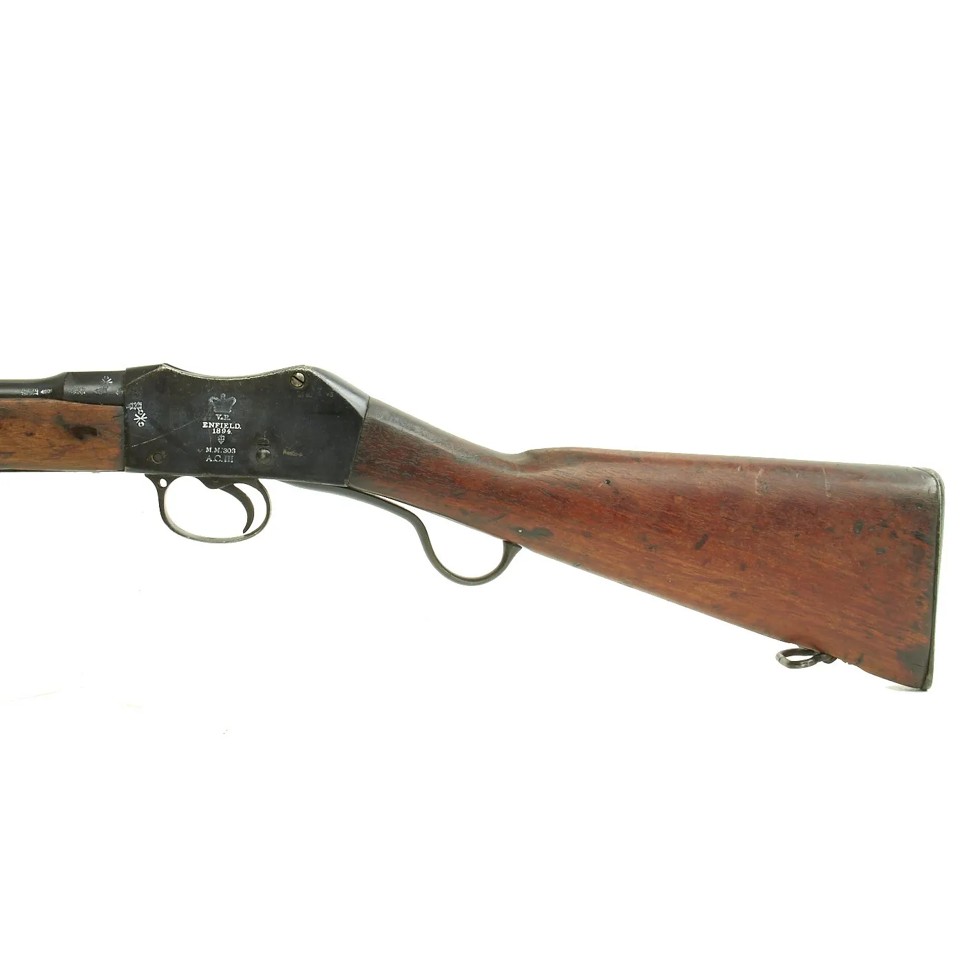 Original British Martini-Metford .303 A.C.III Artillery Carbine by Enfield dated 1881 Converted in 1894