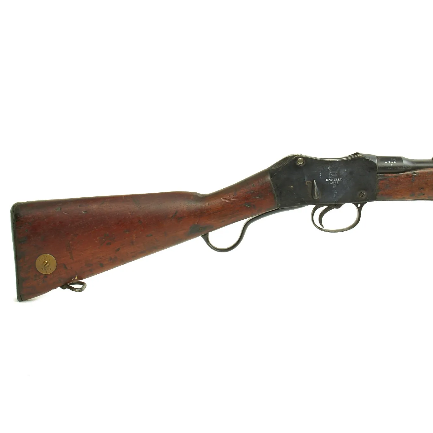 Original British Martini-Metford .303 A.C.III Artillery Carbine by Enfield dated 1881 Converted in 1894