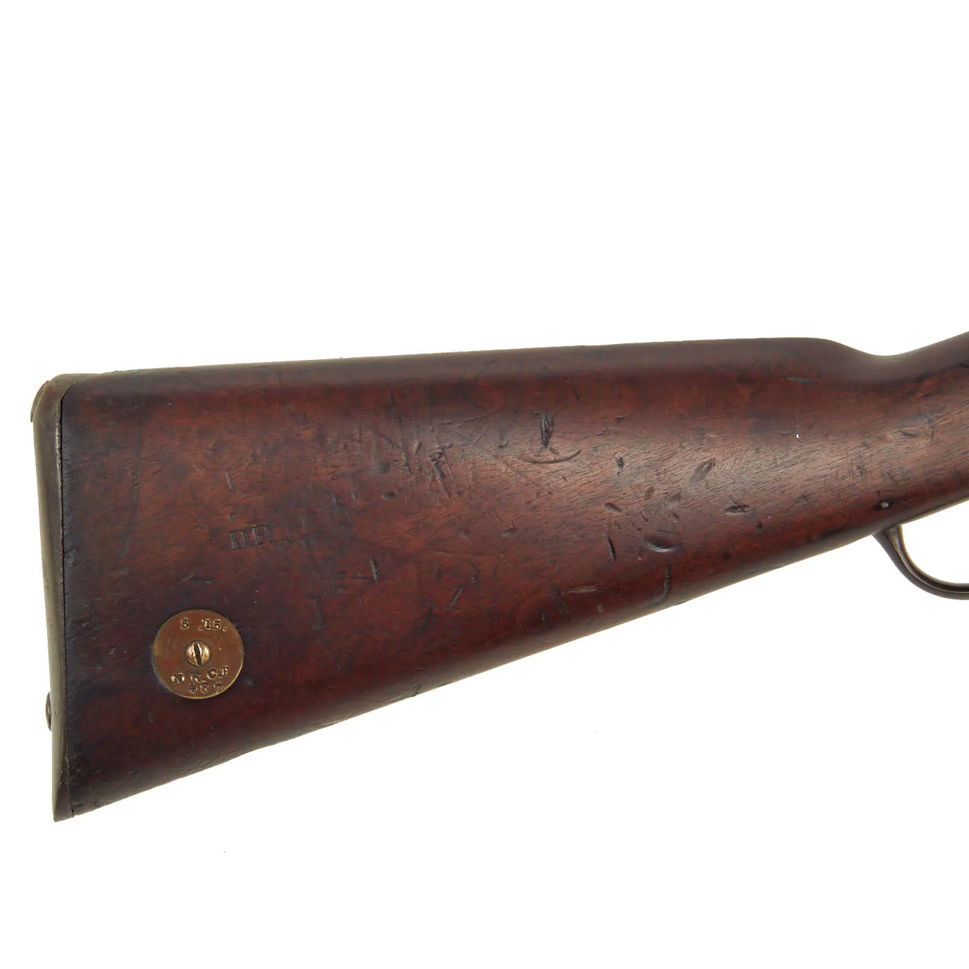 Original British Martini-Metford .303 A.C.III Artillery Carbine by L.S.A. Co. dated 1881 Converted in 1895 - Deactivated Barrel