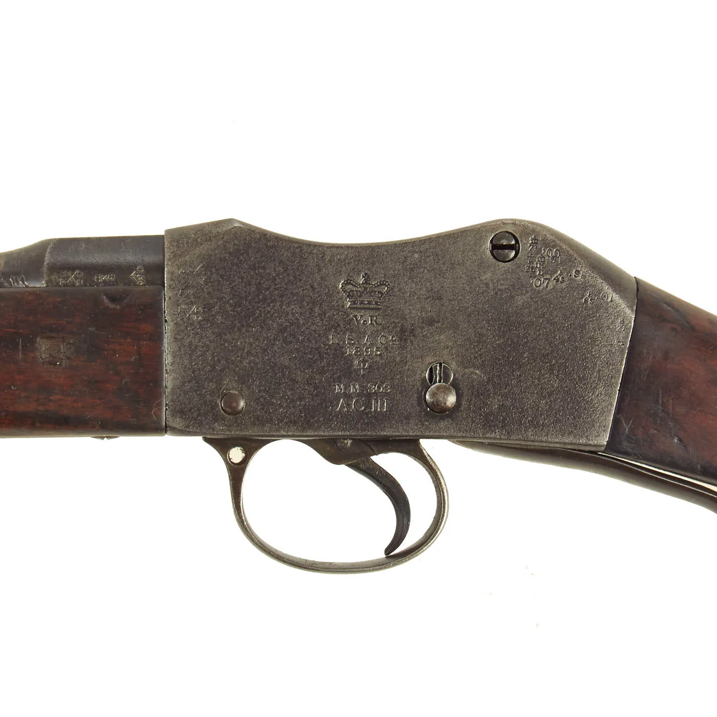 Original British Martini-Metford .303 A.C.III Artillery Carbine by L.S.A. Co. dated 1881 Converted in 1895 - Deactivated Barrel