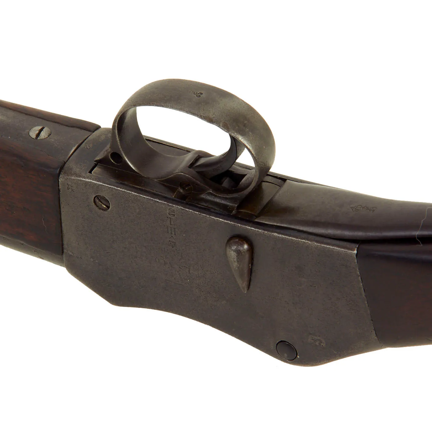 Original British Martini-Metford .303 A.C.III Artillery Carbine by L.S.A. Co. dated 1881 Converted in 1895 - Deactivated Barrel