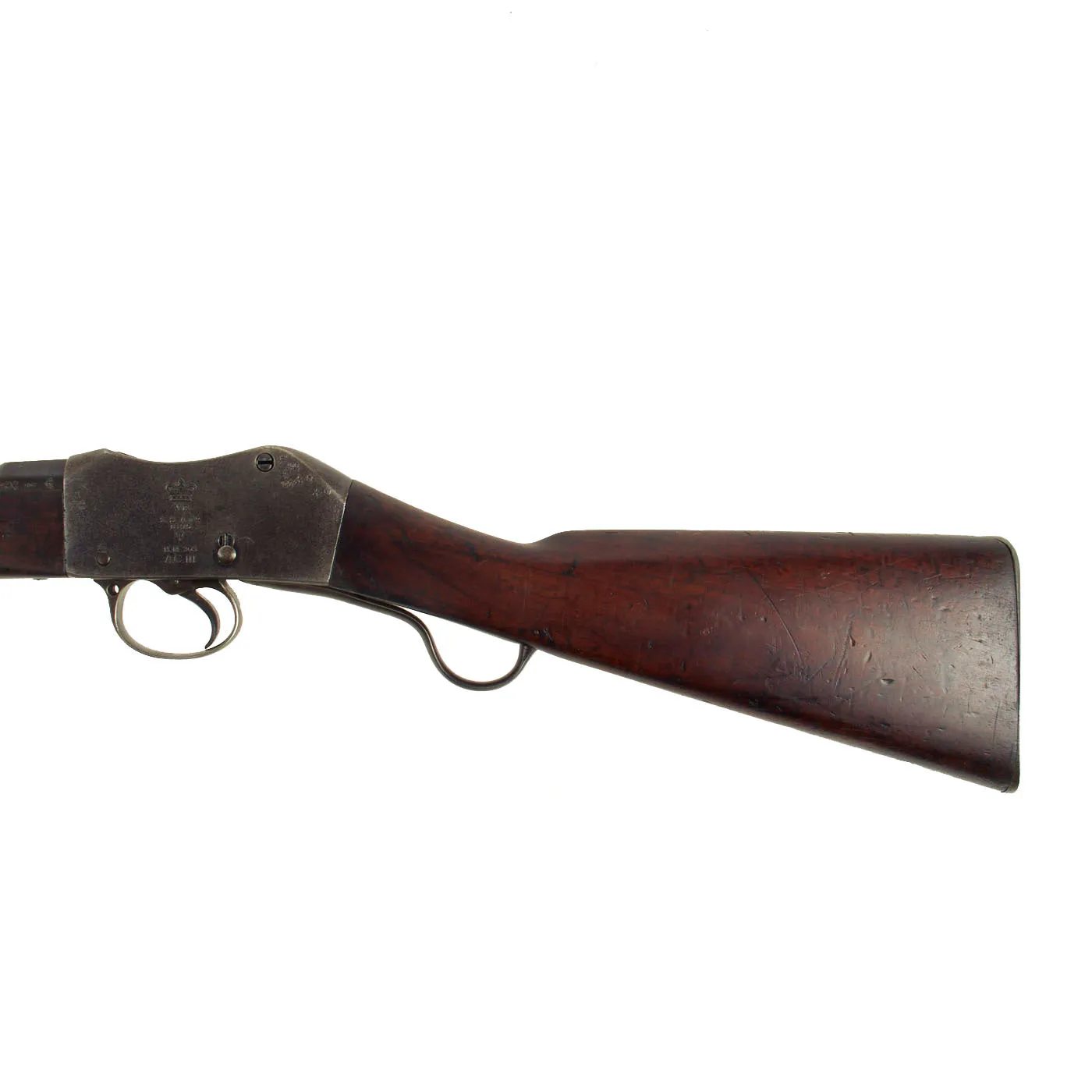 Original British Martini-Metford .303 A.C.III Artillery Carbine by L.S.A. Co. dated 1881 Converted in 1895 - Deactivated Barrel