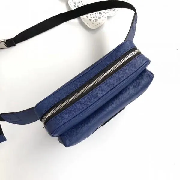 Outdoor Monogram Leather Bumbag/belt Bag M30245 Blue 2019 Collection