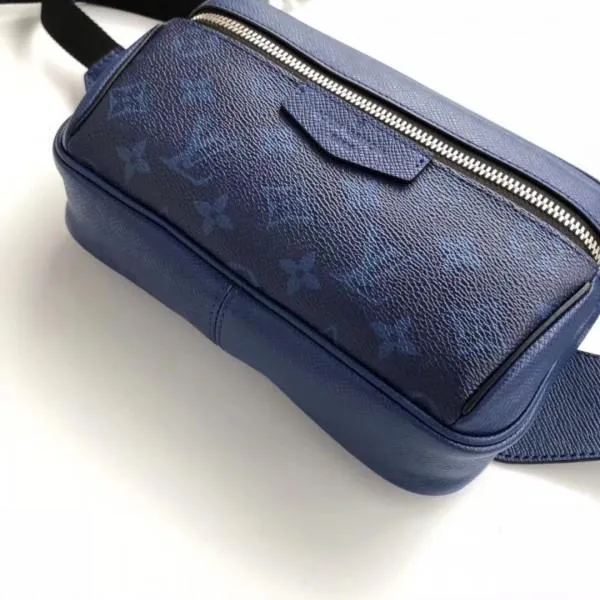 Outdoor Monogram Leather Bumbag/belt Bag M30245 Blue 2019 Collection